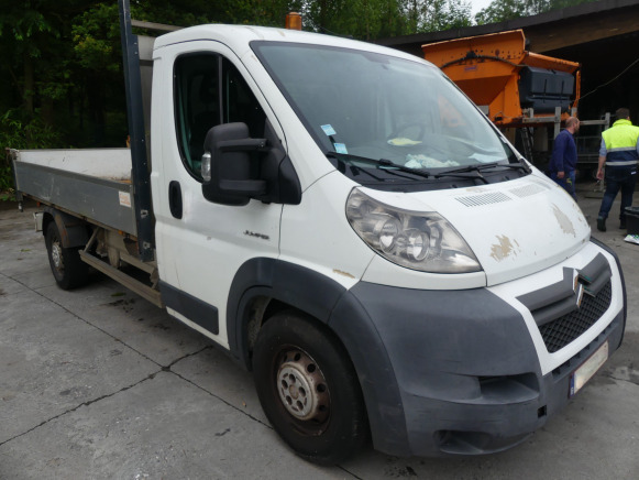 Camionnette plateau ridelle basculant Citroen Jumper (2008-157.000 km) - Car: picture 3 Camionnette plateau ridelle basculant Citroen Jumper (2008-157.000 km) - Car: picture 3
