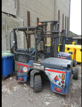 REF:6925 - Chariot élévateur Moffet M4 25.3 - Truck mounted forklift: picture 2 REF:6925 - Chariot élévateur Moffet M4 25.3 - Truck mounted forklift: picture 2