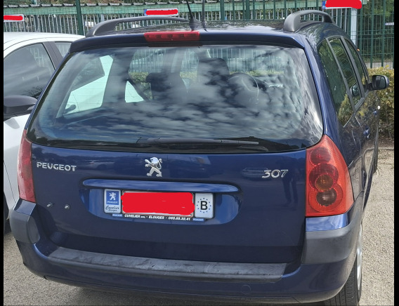 Voiture Peugeot 307 (2005-58.925 km-VIN:VF33EKFUC84066327) - Car: picture 2 Voiture Peugeot 307 (2005-58.925 km-VIN:VF33EKFUC84066327) - Car: picture 2