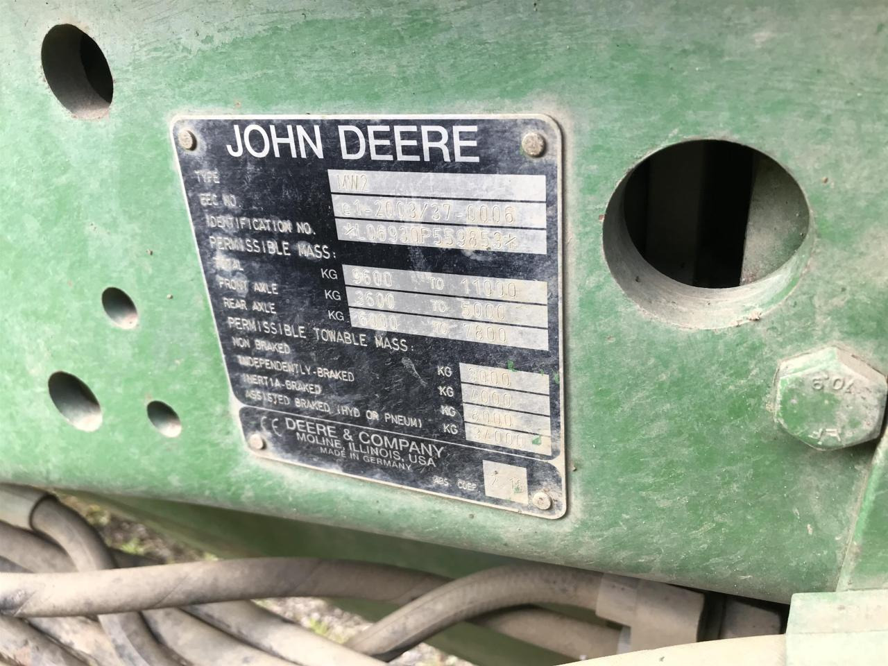 Farm tractor John Deere 6930 Premium: picture 12