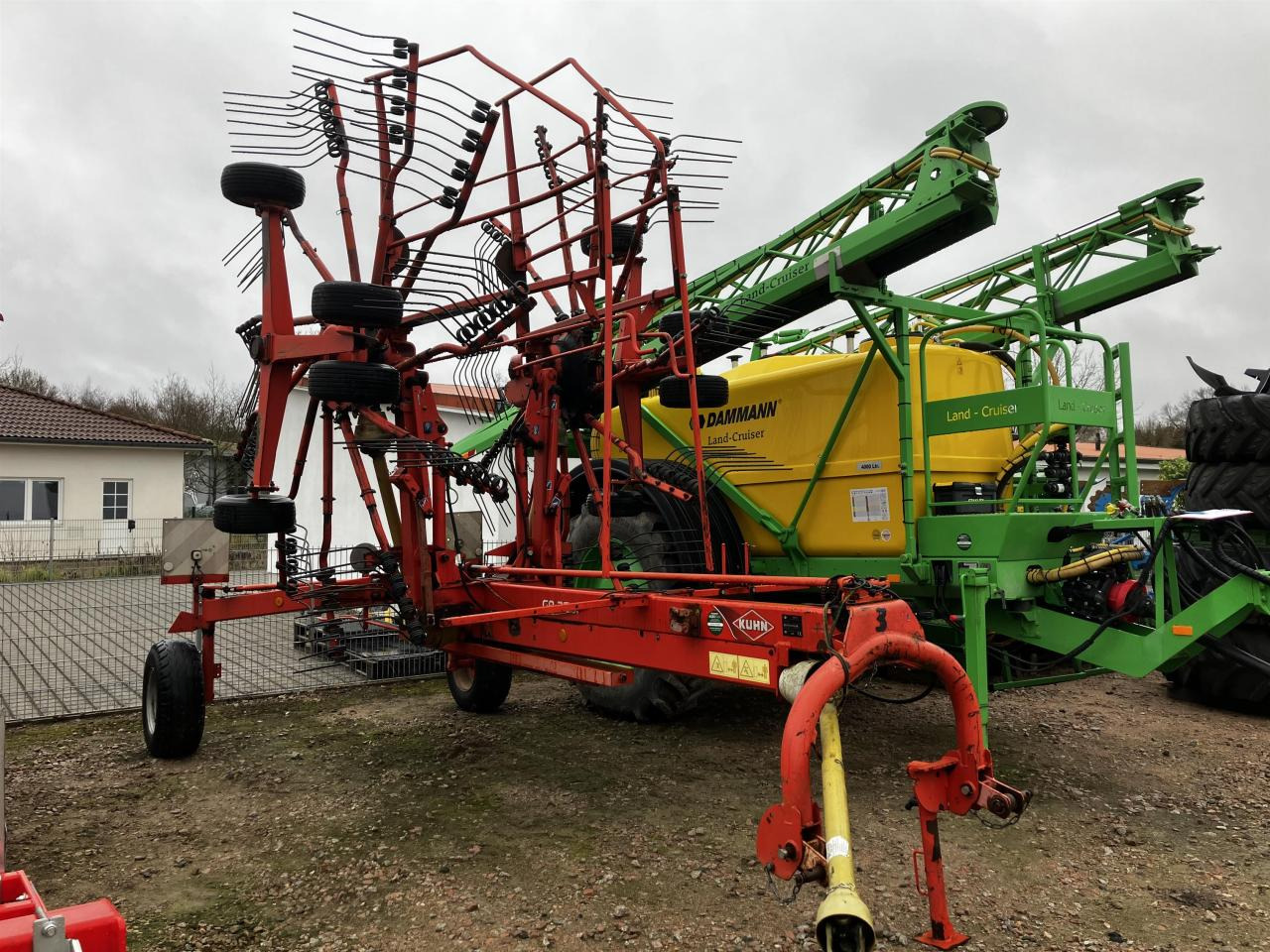 Kuhn GA 7501 - Tedder/ Rake: picture 1 Kuhn GA 7501 - Tedder/ Rake: picture 1