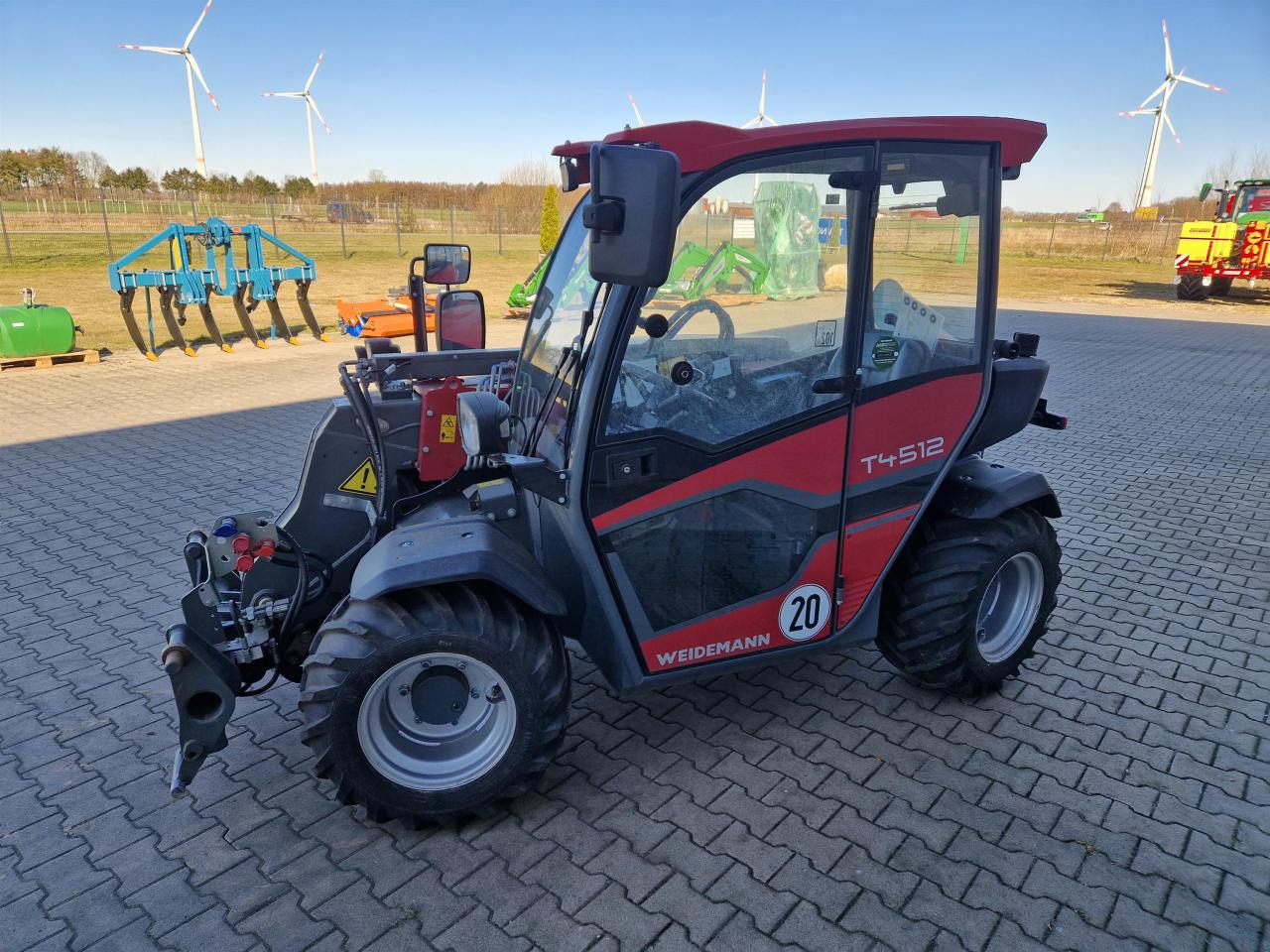 Weidemann T4512 - Telescopic handler: picture 4 Weidemann T4512 - Telescopic handler: picture 4