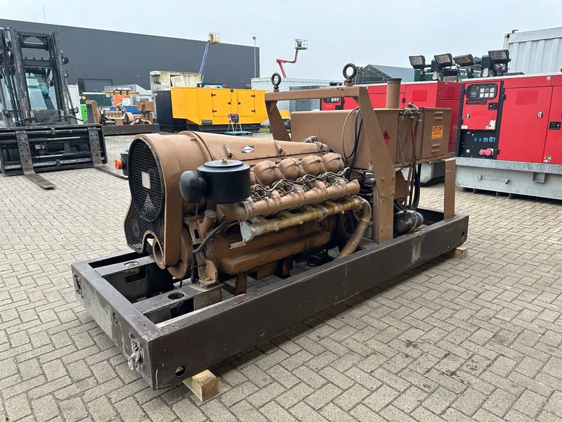 Generator set Alsthom V102 unelec 140 kVA generatorset ex Emergency Noodstroom Aggregaat: picture 6 Generator set Alsthom V102 unelec 140 kVA generatorset ex Emergency Noodstroom Aggregaat: picture 6