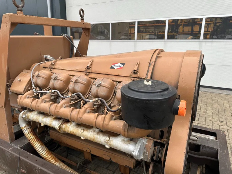 Generator set Alsthom V102 unelec 140 kVA generatorset ex Emergency Noodstroom Aggregaat: picture 12 Generator set Alsthom V102 unelec 140 kVA generatorset ex Emergency Noodstroom Aggregaat: picture 12