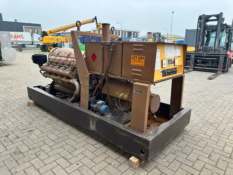 Generator set Alsthom V102 unelec 140 kVA generatorset ex Emergency Noodstroom Aggregaat: picture 9 Generator set Alsthom V102 unelec 140 kVA generatorset ex Emergency Noodstroom Aggregaat: picture 9