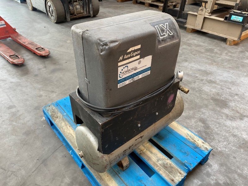 Atlas-Copco LXS 111 1.1 kW 10 bar 125 L / min zuigercompressor met 50 liter ketel - Air compressor: picture 2 Atlas-Copco LXS 111 1.1 kW 10 bar 125 L / min zuigercompressor met 50 liter ketel - Air compressor: picture 2