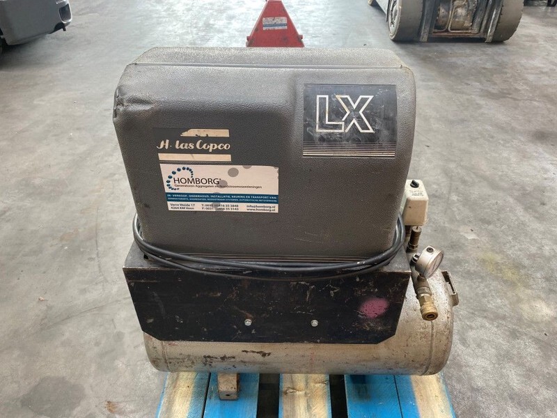 Atlas-Copco LXS 111 1.1 kW 10 bar 125 L / min zuigercompressor met 50 liter ketel - Air compressor: picture 1 Atlas-Copco LXS 111 1.1 kW 10 bar 125 L / min zuigercompressor met 50 liter ketel - Air compressor: picture 1