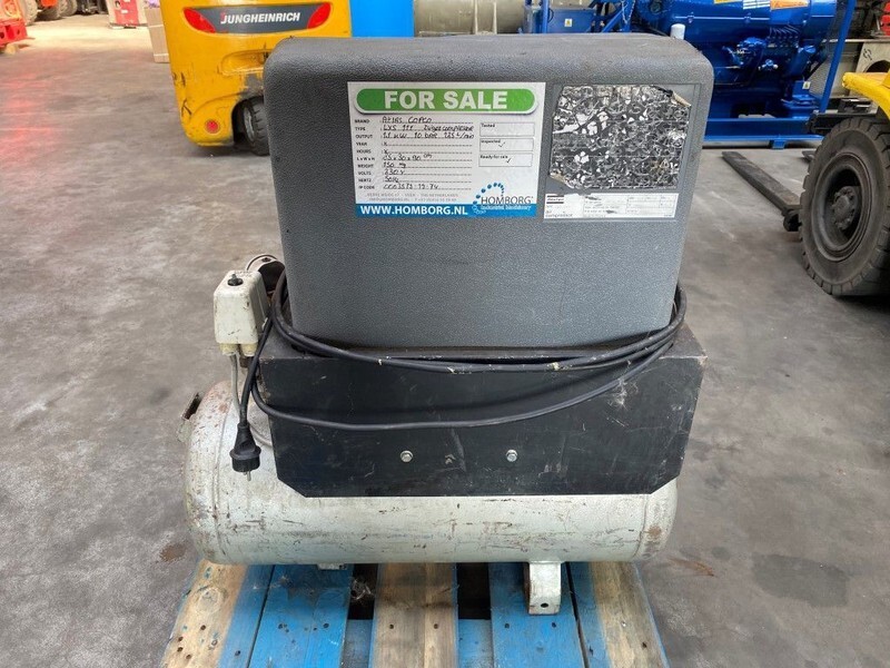 Atlas-Copco LXS 111 1.1 kW 10 bar 125 L / min zuigercompressor met 50 liter ketel - Air compressor: picture 4 Atlas-Copco LXS 111 1.1 kW 10 bar 125 L / min zuigercompressor met 50 liter ketel - Air compressor: picture 4