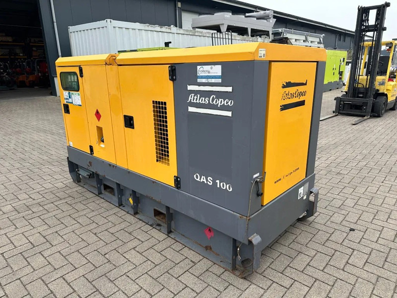 Atlas-Copco QAS 100 Perkins Leroy Somer 100 kVA Silent Rental generatorset - Generator set: picture 5 Atlas-Copco QAS 100 Perkins Leroy Somer 100 kVA Silent Rental generatorset - Generator set: picture 5