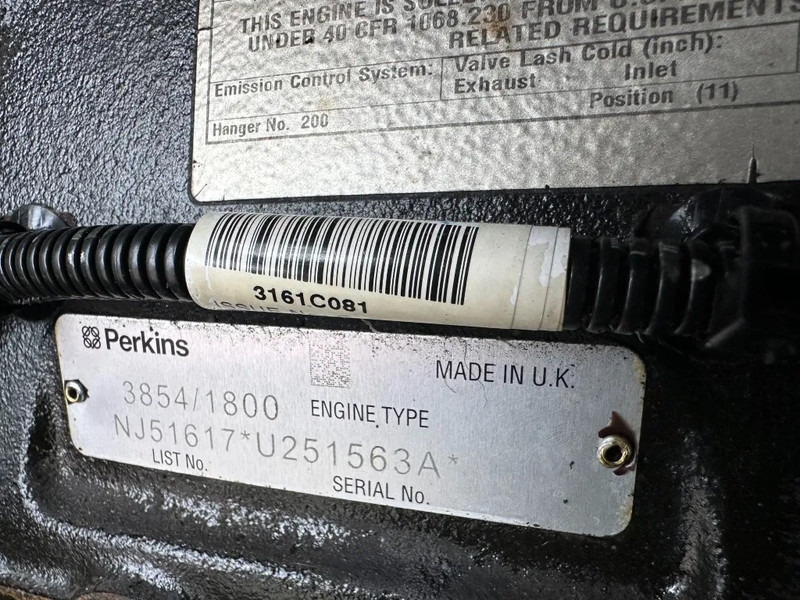 Generator set Atlas-Copco QAS 100 Perkins Leroy Somer 100 kVA Silent Rental generatorset: picture 11
