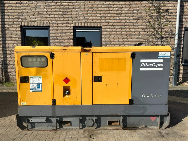 Atlas-Copco QAS 60 Perkins Leroy Somer 60 kVA Silent Rental generatorset - Generator set: picture 1 Atlas-Copco QAS 60 Perkins Leroy Somer 60 kVA Silent Rental generatorset - Generator set: picture 1