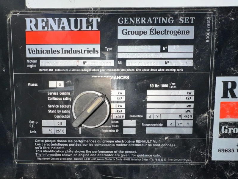 Generator set Cummins KTA 38 G5 Leroy Somer 1000 kVA Silent generatorset in container: picture 12 Generator set Cummins KTA 38 G5 Leroy Somer 1000 kVA Silent generatorset in container: picture 12