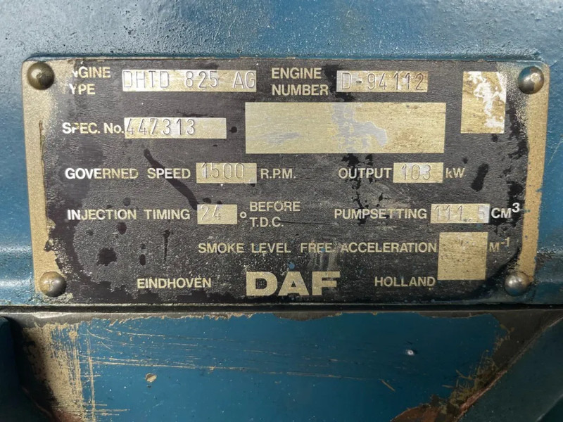 DAF DHTD 825 AG dieselmotor, 140 PK als nieuw! - Engine for Material handling equipment: picture 4 DAF DHTD 825 AG dieselmotor, 140 PK als nieuw! - Engine for Material handling equipment: picture 4