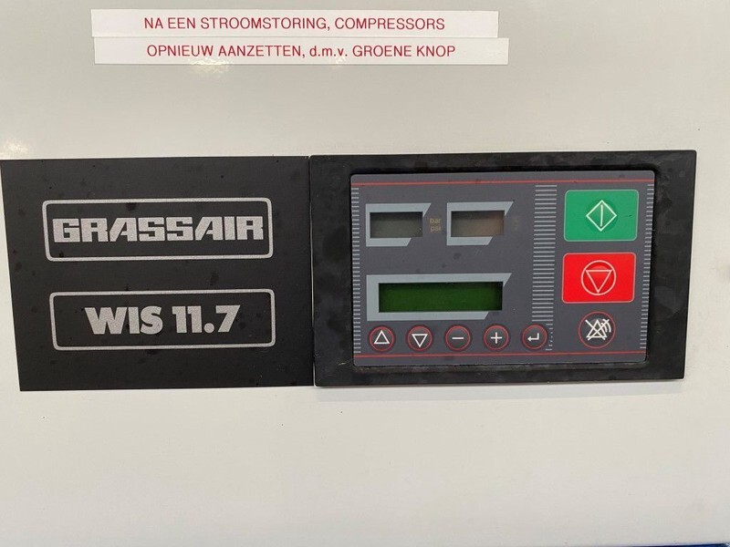 Grassair WIS 11.7 Silent 4 kW 550 L / min 12 Bar Schroefcompressor - Air compressor: picture 4 Grassair WIS 11.7 Silent 4 kW 550 L / min 12 Bar Schroefcompressor - Air compressor: picture 4