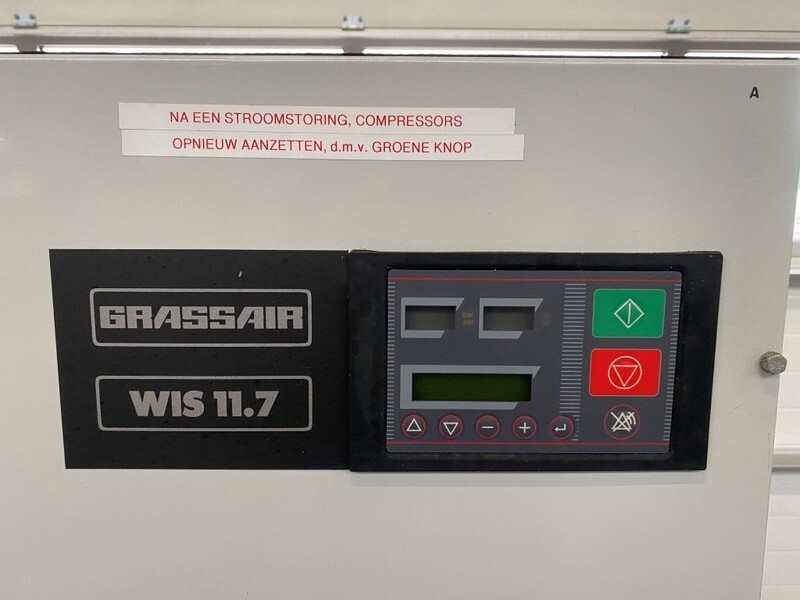 Grassair WIS 11.7 Silent 4 kW 550 L / min 12 Bar Schroefcompressor - Air compressor: picture 4 Grassair WIS 11.7 Silent 4 kW 550 L / min 12 Bar Schroefcompressor - Air compressor: picture 4