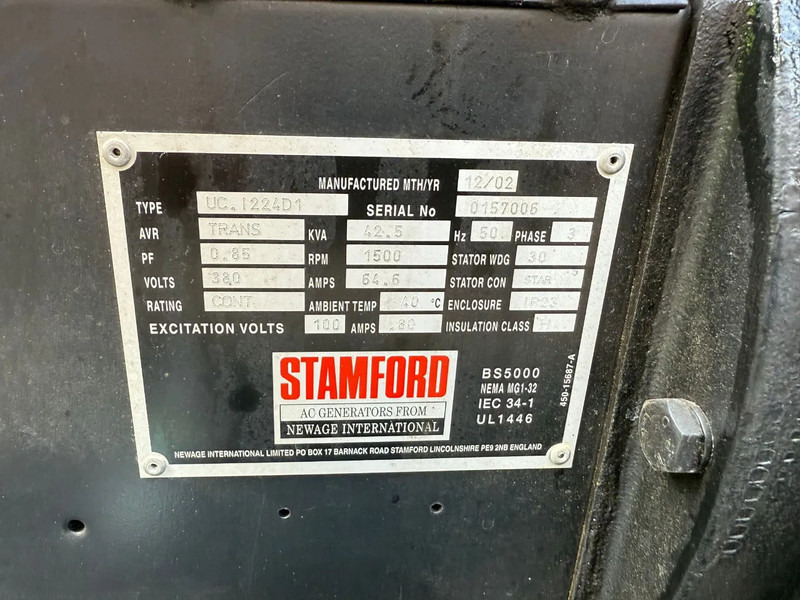 John Deere 4039 DF 008 Stamford 42.5 kVA generatorset - Generator set: picture 5 John Deere 4039 DF 008 Stamford 42.5 kVA generatorset - Generator set: picture 5