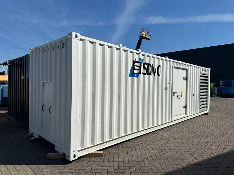 Generator set SDMO Perkins Leroy Somer 1460 kVA Silent generatorset Powerplant in 40 ft container: picture 6