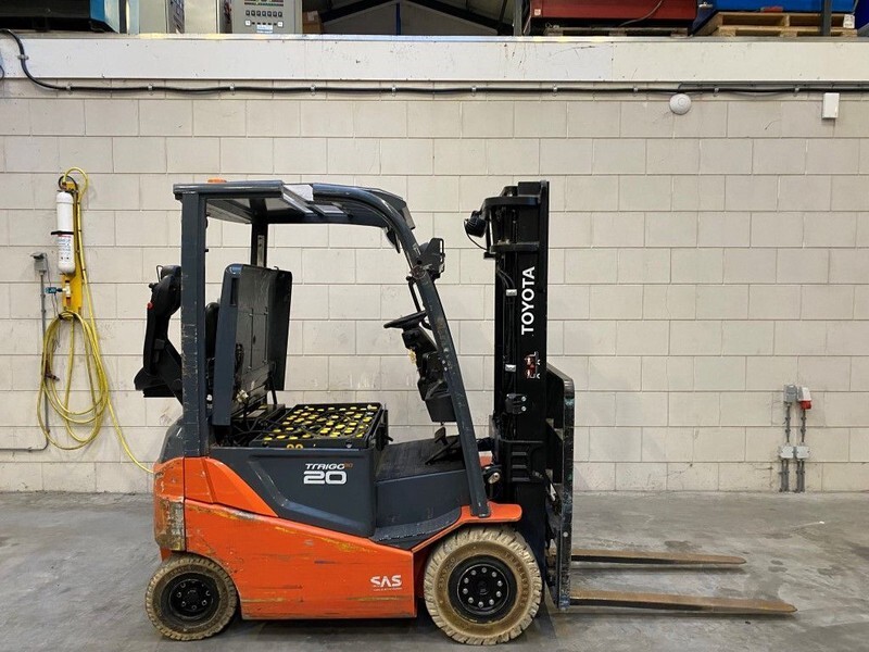 Toyota 2 ton Traigo 20 Duplex Sideshift Elektra Heftruck - Electric forklift: picture 3 Toyota 2 ton Traigo 20 Duplex Sideshift Elektra Heftruck - Electric forklift: picture 3
