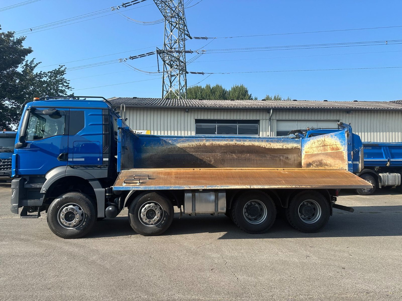 MAN TGS 35.510 8x4 BB Meiller Stahl Bordmatik Pritar - Tipper: picture 3 MAN TGS 35.510 8x4 BB Meiller Stahl Bordmatik Pritar - Tipper: picture 3