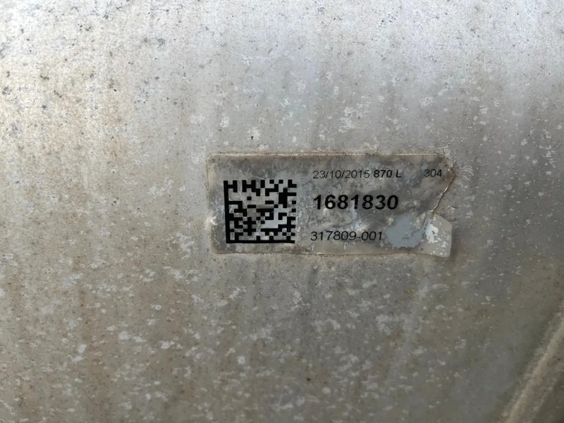 DAF Brandstoftank Diesel 870L 1681830 - Fuel tank: picture 5 DAF Brandstoftank Diesel 870L 1681830 - Fuel tank: picture 5