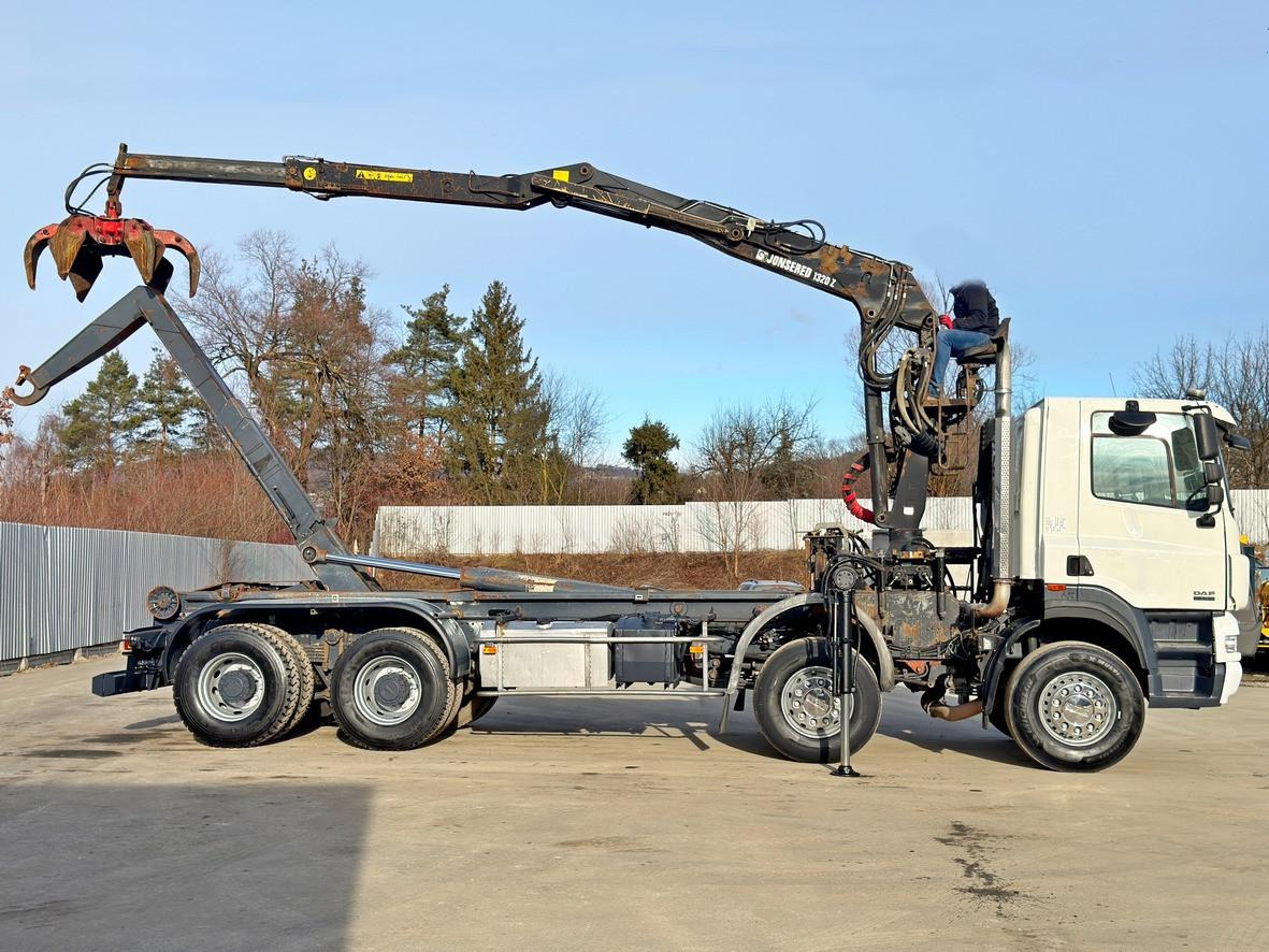 DAF CF 85.430 * ABROLLKIPPER + JONSERED J1320 Z /8x4 - Hook lift truck, Crane truck: picture 5 DAF CF 85.430 * ABROLLKIPPER + JONSERED J1320 Z /8x4 - Hook lift truck, Crane truck: picture 5