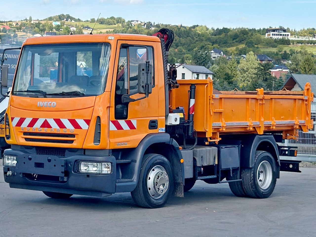Iveco EUROCARGO 120E18 * HMF 403 K1 * TOPZUSTAND - Crane truck, Tipper: picture 4 Iveco EUROCARGO 120E18 * HMF 403 K1 * TOPZUSTAND - Crane truck, Tipper: picture 4