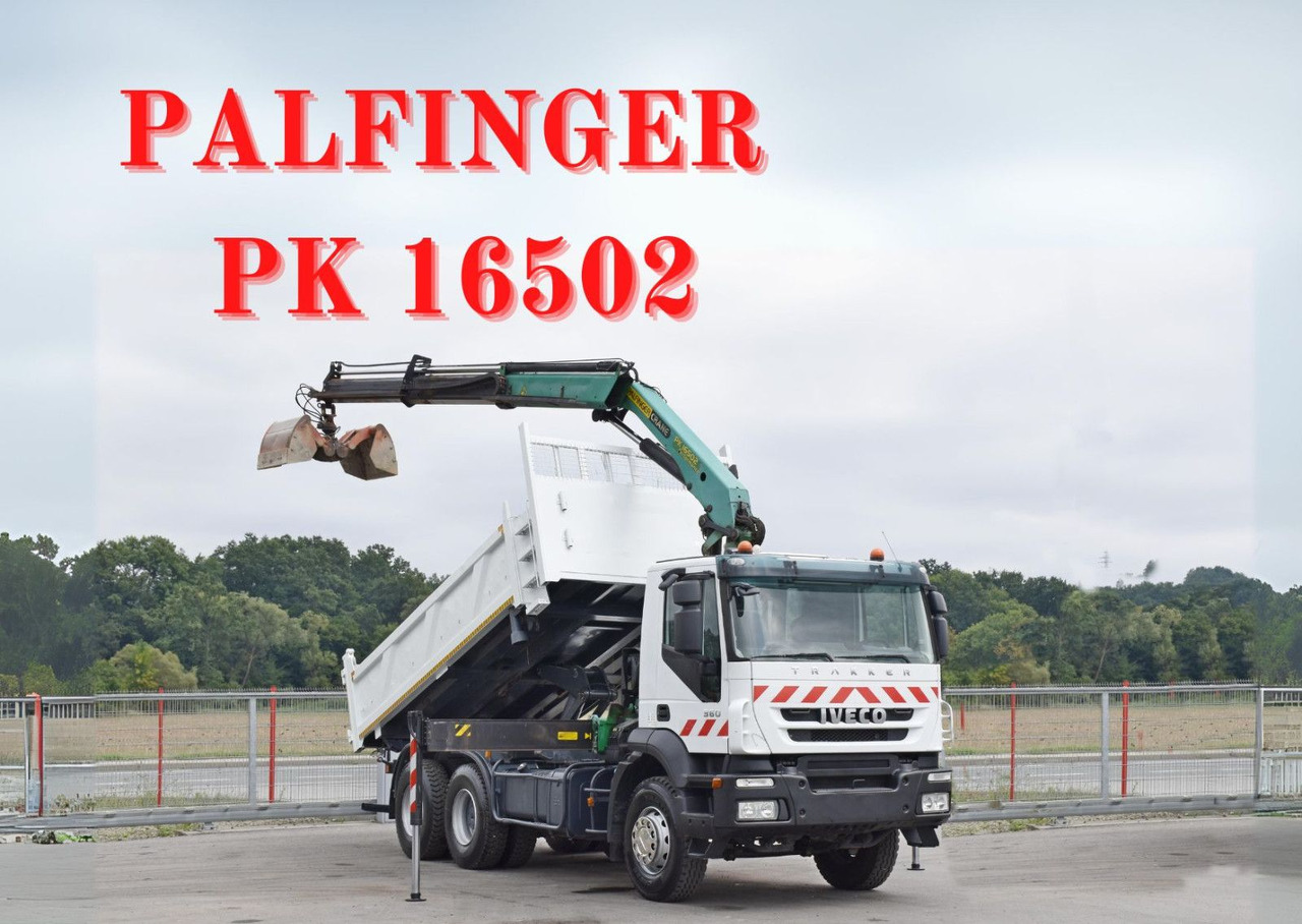 Iveco TRAKKER 360 * Kipper 5,20m* PK 16502 / FUNK*6x4 - Tipper, Crane truck: picture 1 Iveco TRAKKER 360 * Kipper 5,20m* PK 16502 / FUNK*6x4 - Tipper, Crane truck: picture 1