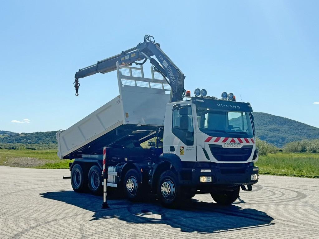 Iveco TRAKKER 450 * FASSI F215A.0.22 + FUNK / 8x4 *TOP - Crane truck: picture 2 Iveco TRAKKER 450 * FASSI F215A.0.22 + FUNK / 8x4 *TOP - Crane truck: picture 2