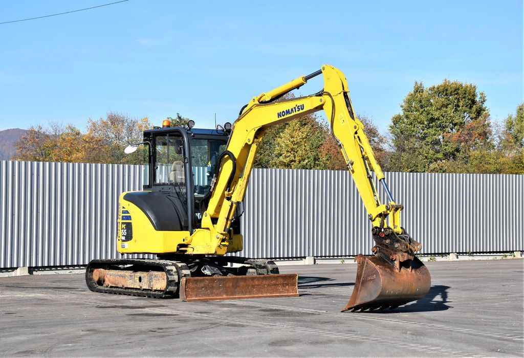 Komatsu PC 55 MR * Raupenbagger * Top Zustand ! - Crawler excavator: picture 1 Komatsu PC 55 MR * Raupenbagger * Top Zustand ! - Crawler excavator: picture 1
