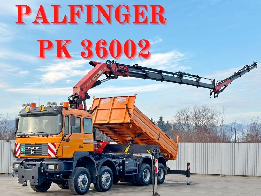 MAN 35.414 * PALFINGER PK 36002 +FUNK / 8x6 - Crane truck: picture 1 MAN 35.414 * PALFINGER PK 36002 +FUNK / 8x6 - Crane truck: picture 1