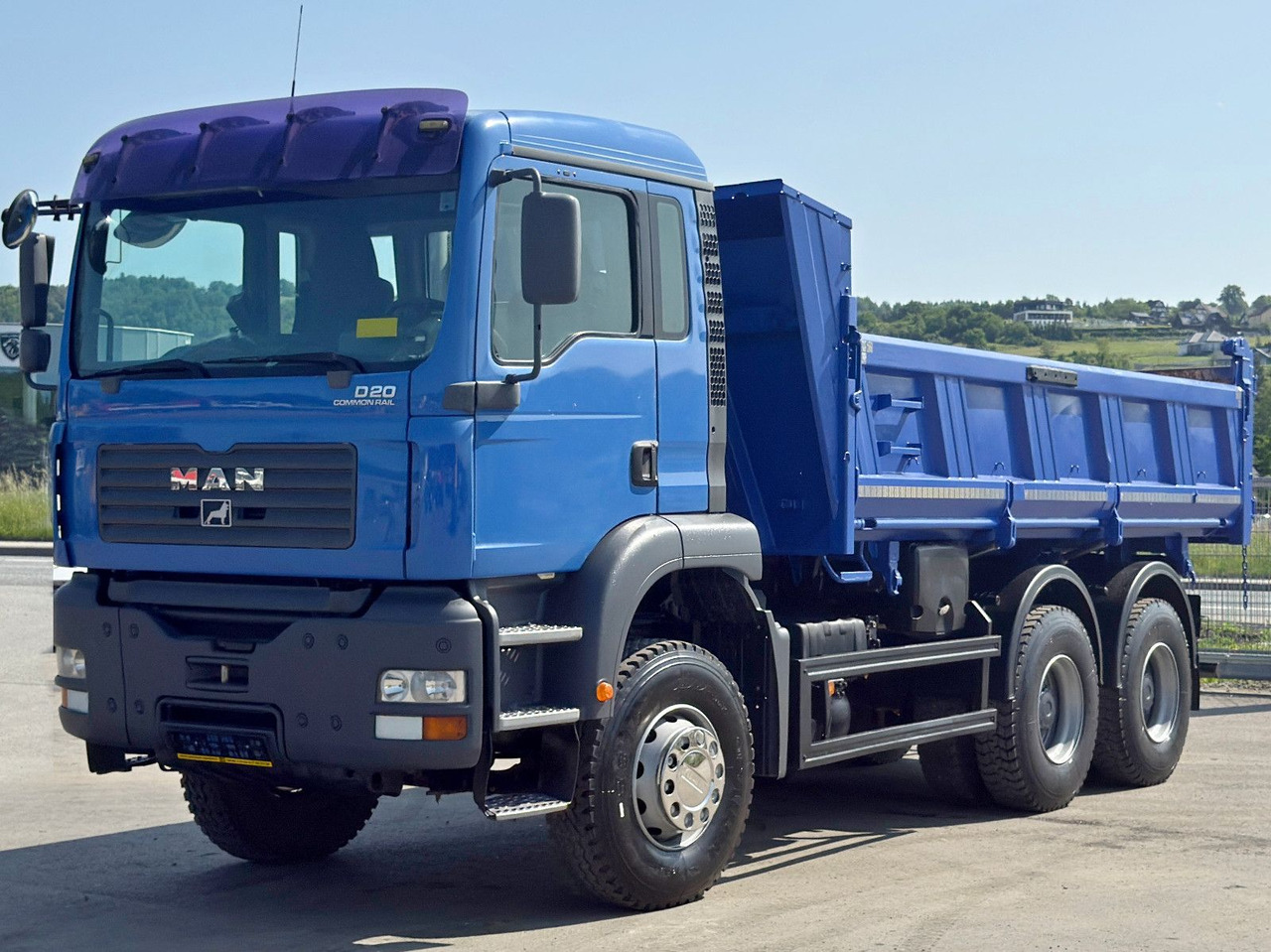 MAN TGA 33.350 * BORDMATIC *6x4 * TOPZUSTAND - Tipper, Crane truck: picture 5 MAN TGA 33.350 * BORDMATIC *6x4 * TOPZUSTAND - Tipper, Crane truck: picture 5