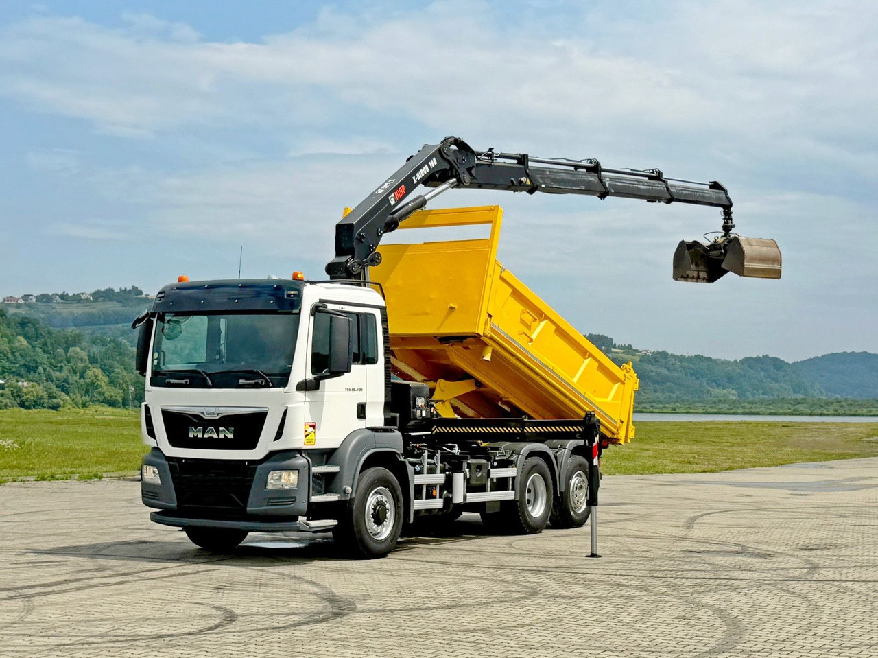 MAN TGS 26.400 * HIAB X-HIDUO 188 E-3 + FUNK * 6x4 - Crane truck: picture 2 MAN TGS 26.400 * HIAB X-HIDUO 188 E-3 + FUNK * 6x4 - Crane truck: picture 2
