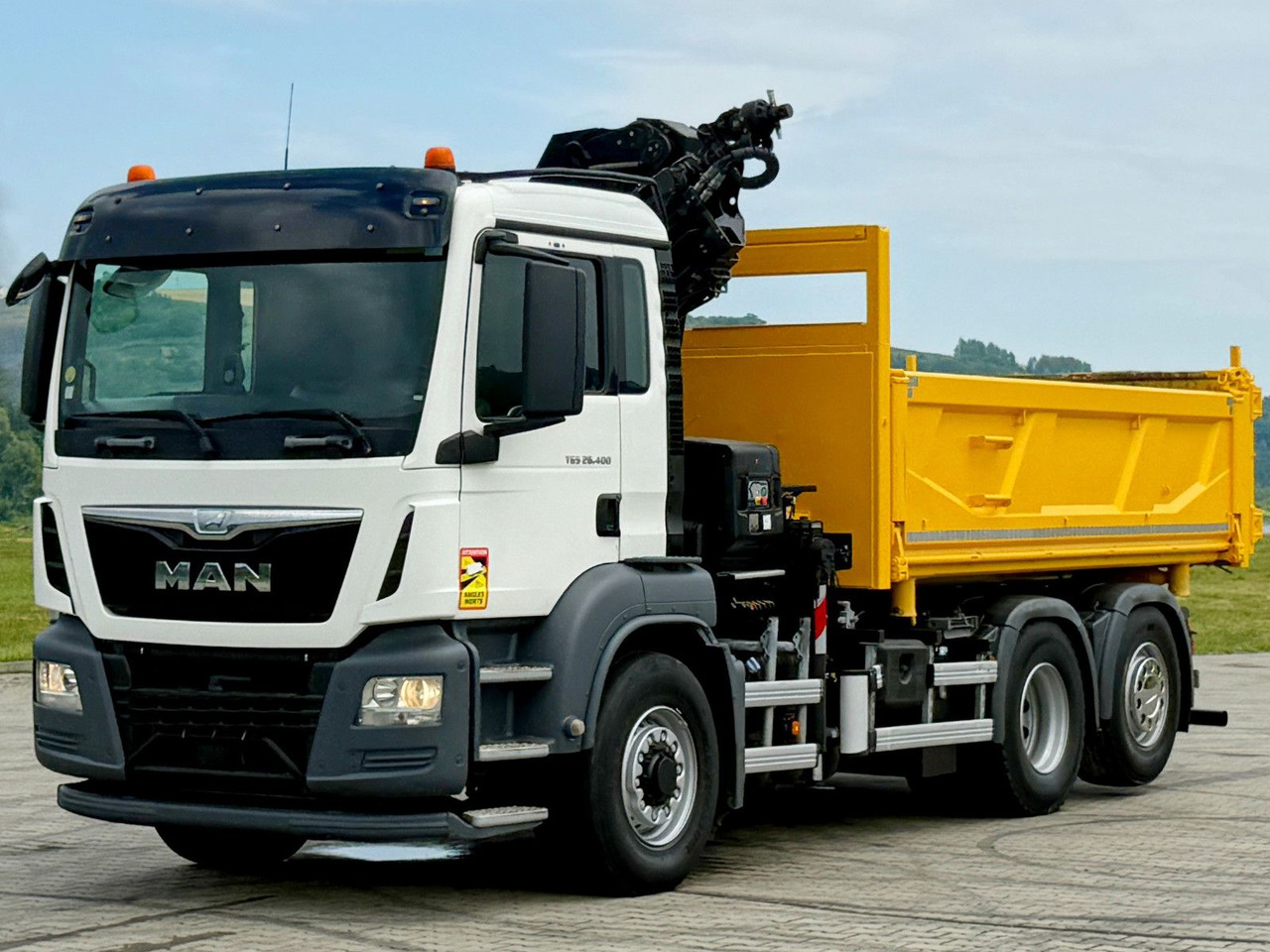 MAN TGS 26.400 * HIAB X-HIDUO 188 E-3 + FUNK * 6x4 - Crane truck: picture 5 MAN TGS 26.400 * HIAB X-HIDUO 188 E-3 + FUNK * 6x4 - Crane truck: picture 5