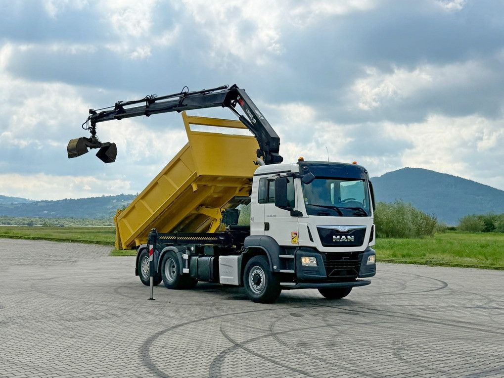 MAN TGS 26.400 * HIAB X-HIDUO 188 E-3 + FUNK * 6x4 - Crane truck: picture 2 MAN TGS 26.400 * HIAB X-HIDUO 188 E-3 + FUNK * 6x4 - Crane truck: picture 2