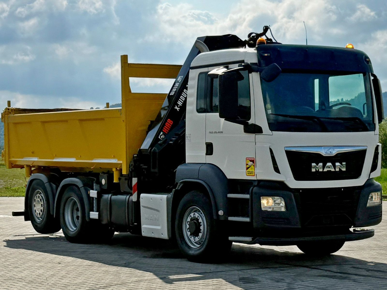 MAN TGS 26.400 * HIAB X-HIDUO 188 E-3 + FUNK * 6x4 - Crane truck: picture 4 MAN TGS 26.400 * HIAB X-HIDUO 188 E-3 + FUNK * 6x4 - Crane truck: picture 4