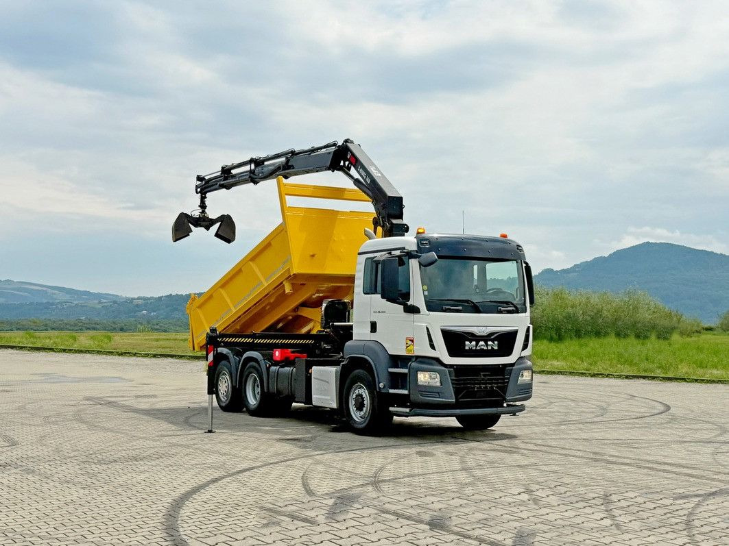 MAN TGS 26.400 * HIAB X-HIDUO 188 E-3 + FUNK * 6x4 - Crane truck: picture 2 MAN TGS 26.400 * HIAB X-HIDUO 188 E-3 + FUNK * 6x4 - Crane truck: picture 2