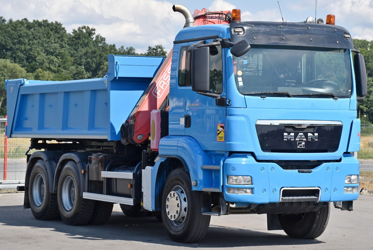 MAN TGS 26.400 Kipper 4,60m*PK F130A.22 + FUNK/6x4 MAN TGS 26.400 Kipper 4,60m*FASSI F130A.22 +FUNK/6x4 - Tipper, Crane truck: picture 4 MAN TGS 26.400 Kipper 4,60m*PK F130A.22 + FUNK/6x4 MAN TGS 26.400 Kipper 4,60m*FASSI F130A.22 +FUNK/6x4 - Tipper, Crane truck: picture 4