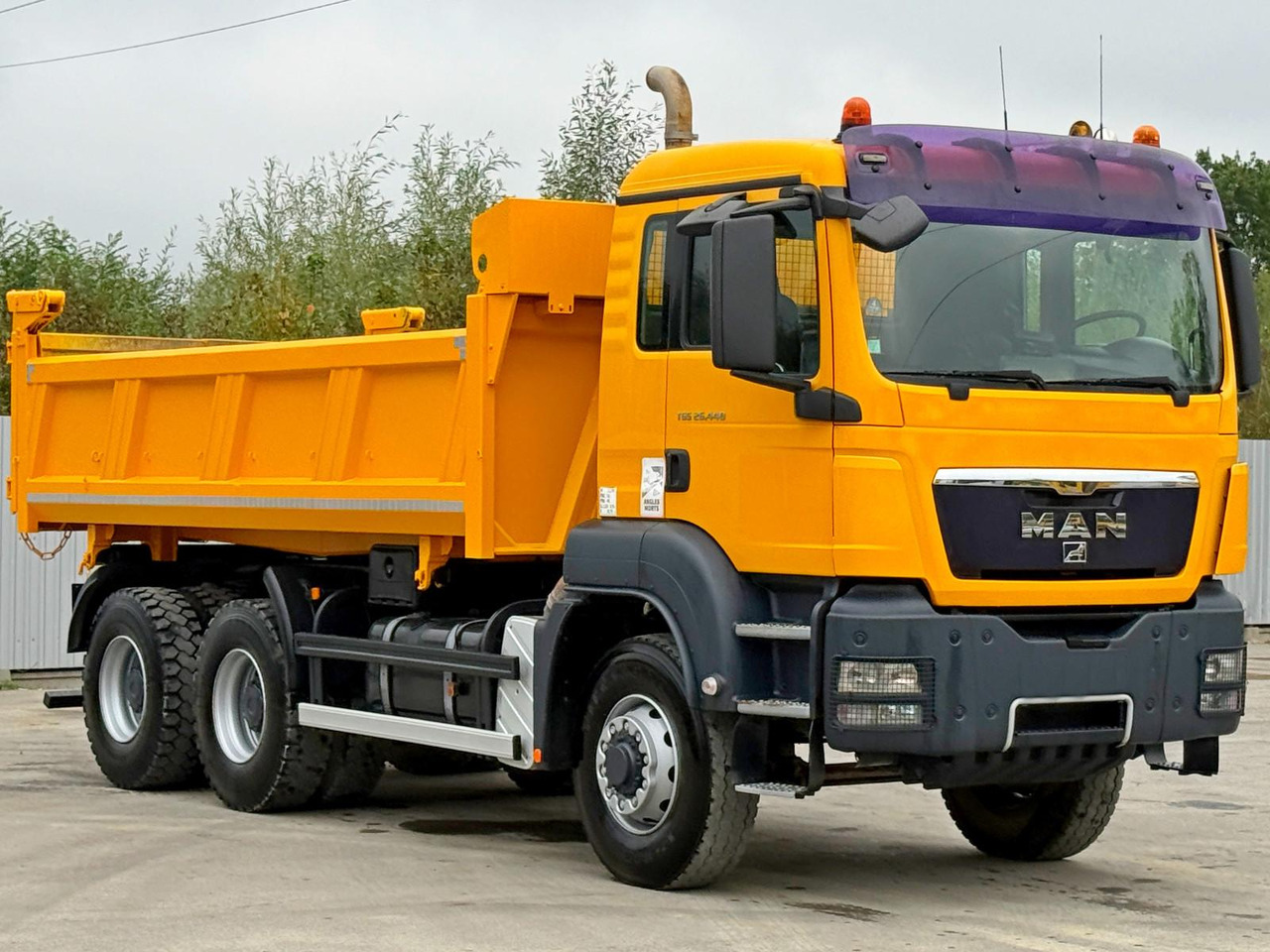 MAN TGS 26.440 * Kipper 5,20m+BORDMATIC * 6x6 * TOP - Tipper, Crane truck: picture 4 MAN TGS 26.440 * Kipper 5,20m+BORDMATIC * 6x6 * TOP - Tipper, Crane truck: picture 4