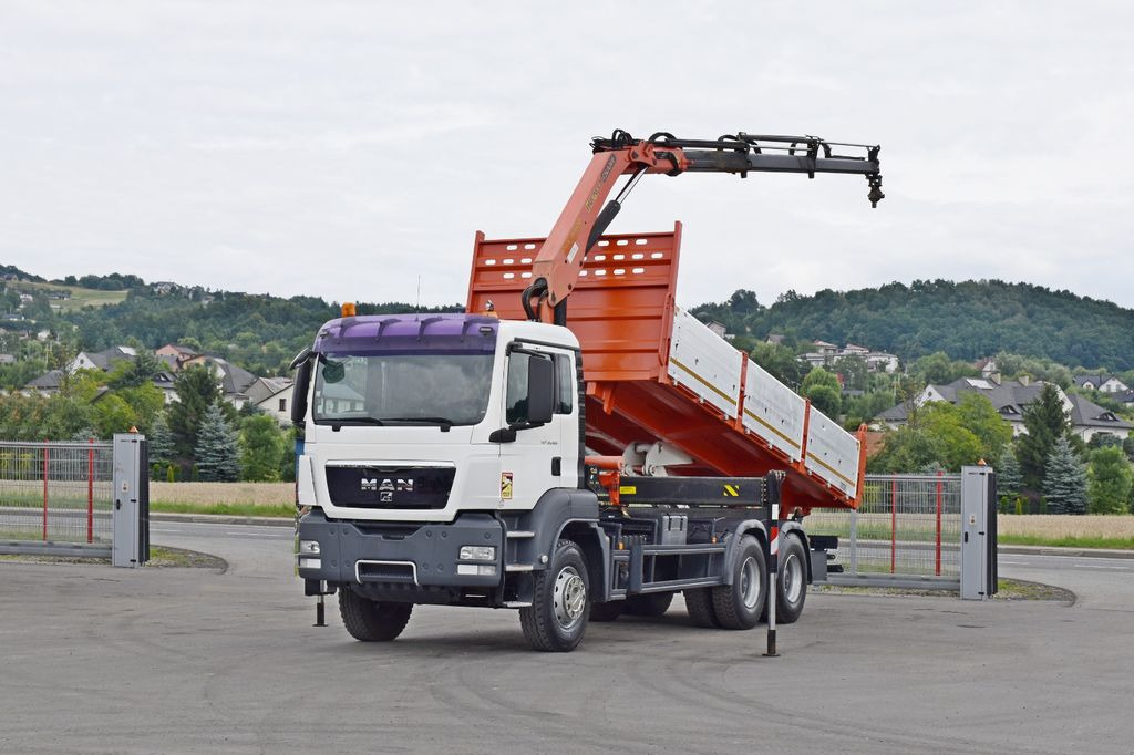 MAN TGS 33.360*KIPPER 6,40m *PK 15500 * 6x4 MAN TGS 33.360*KIPPER 6,40m *PK 15500 * 6x4 - Crane truck, Tipper: picture 2 MAN TGS 33.360*KIPPER 6,40m *PK 15500 * 6x4 MAN TGS 33.360*KIPPER 6,40m *PK 15500 * 6x4 - Crane truck, Tipper: picture 2