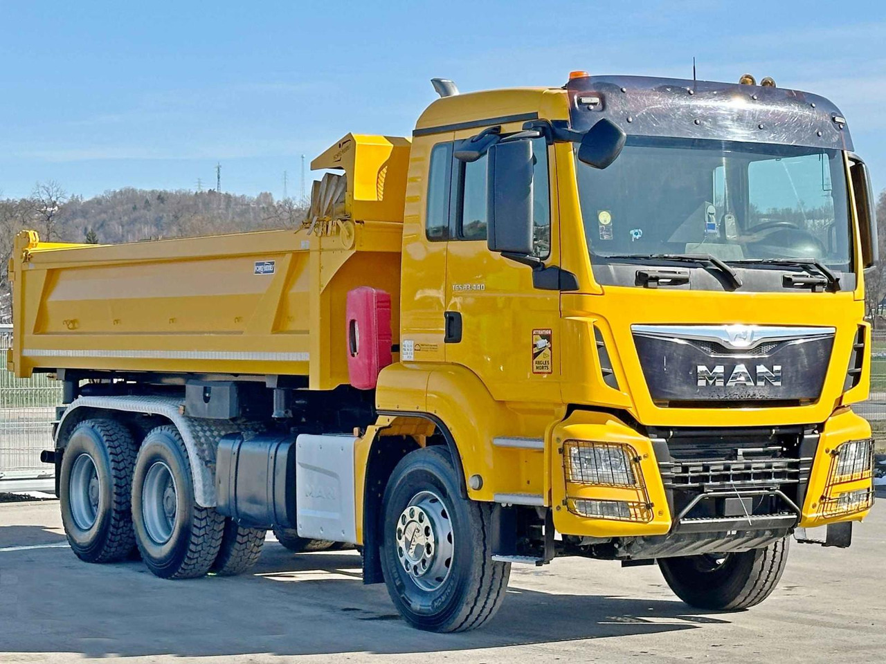 MAN TGS 33.440 * KIPPER 5,20 m + BORDMATIC * 6x4 - Tipper, Crane truck: picture 4 MAN TGS 33.440 * KIPPER 5,20 m + BORDMATIC * 6x4 - Tipper, Crane truck: picture 4