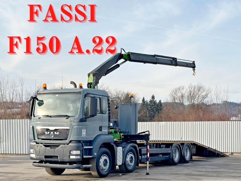 MAN TGS 35.360 * FASSI F150 A.22 * TOPZUSTAND - Tow truck: picture 1 MAN TGS 35.360 * FASSI F150 A.22 * TOPZUSTAND - Tow truck: picture 1