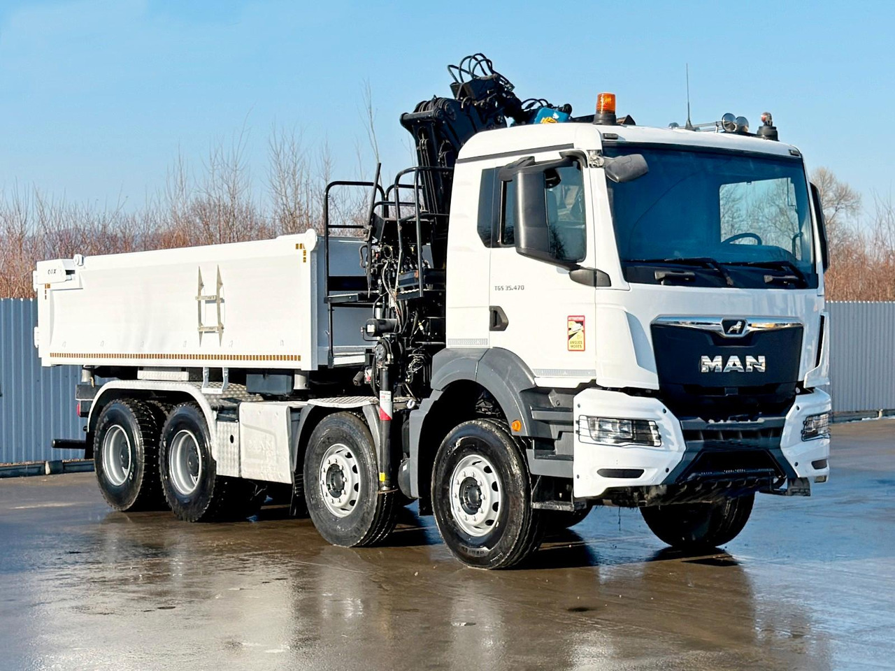 MAN TGS 35.470 * KIPPER 5,10m + KRAN * TOPZUSTAND - Tipper, Crane truck: picture 3 MAN TGS 35.470 * KIPPER 5,10m + KRAN * TOPZUSTAND - Tipper, Crane truck: picture 3