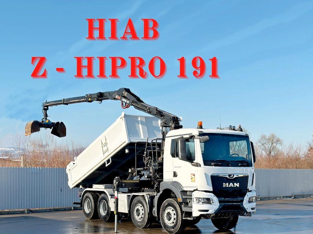 MAN TGS 35.470 * KIPPER 5,10m + KRAN * TOPZUSTAND - Crane truck: picture 1 MAN TGS 35.470 * KIPPER 5,10m + KRAN * TOPZUSTAND - Crane truck: picture 1