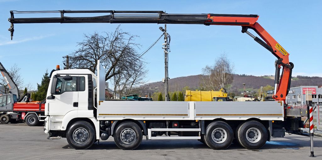 MAN TGS 35.500 * PK 22002 - EH C + FUNK * 8x4 * TOP - Crane truck, Dropside/ Flatbed truck: picture 5 MAN TGS 35.500 * PK 22002 - EH C + FUNK * 8x4 * TOP - Crane truck, Dropside/ Flatbed truck: picture 5