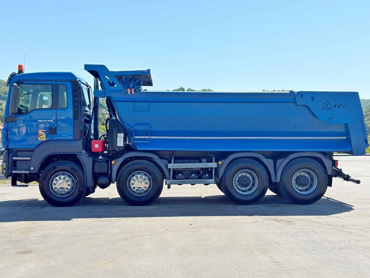MAN TGS 41.440 * KIPPER * 8x4 * TOPZUSTAND - Tipper, Crane truck: picture 4 MAN TGS 41.440 * KIPPER * 8x4 * TOPZUSTAND - Tipper, Crane truck: picture 4