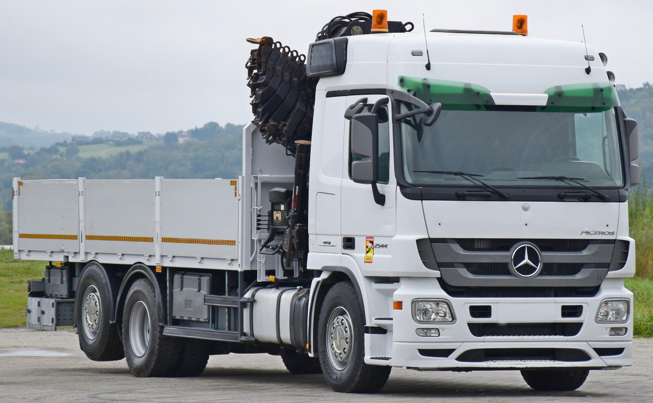 Mercedes-Benz ACTROS 2544 * HIAB 377 E - 8 HIPRO + FUNK* TOP Mercedes-Benz ACTROS 2544 * HIAB 377 E - 8 HIPRO + FUNK* TOP - Crane truck, Dropside/ Flatbed truck: picture 4 Mercedes-Benz ACTROS 2544 * HIAB 377 E - 8 HIPRO + FUNK* TOP Mercedes-Benz ACTROS 2544 * HIAB 377 E - 8 HIPRO + FUNK* TOP - Crane truck, Dropside/ Flatbed truck: picture 4