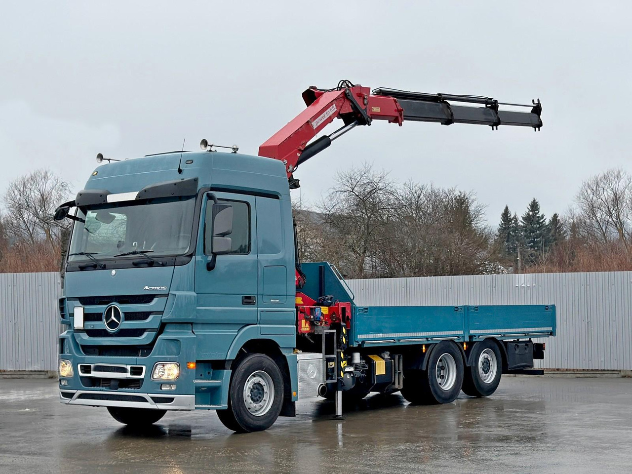 Mercedes-Benz ACTROS 2548* HMF 3000 - K3 * TOPZUSTAND - Crane truck, Dropside/ Flatbed truck: picture 2 Mercedes-Benz ACTROS 2548* HMF 3000 - K3 * TOPZUSTAND - Crane truck, Dropside/ Flatbed truck: picture 2