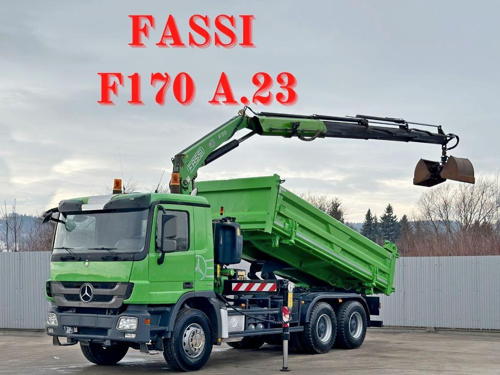 Mercedes-Benz ACTROS 2636* KIPPER 5,20 + BORDMATIC / 6x4 - Tipper: picture 1 Mercedes-Benz ACTROS 2636* KIPPER 5,20 + BORDMATIC / 6x4 - Tipper: picture 1