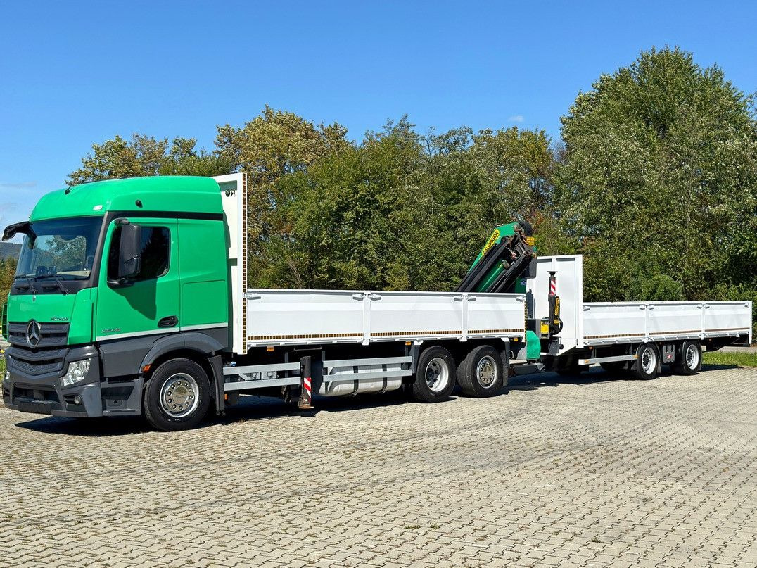 Mercedes-Benz ACTROS 2654* PK 34002 - SH C/FUNK+Anhänger* TOP - Crane truck: picture 4 Mercedes-Benz ACTROS 2654* PK 34002 - SH C/FUNK+Anhänger* TOP - Crane truck: picture 4