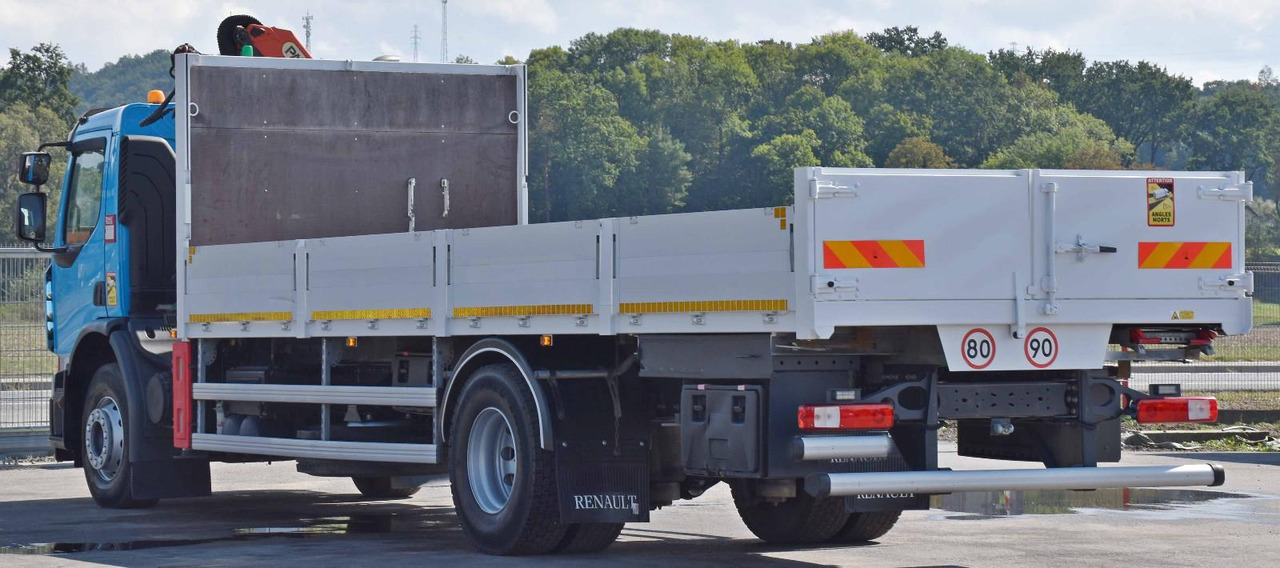 Crane truck, Dropside/ Flatbed truck Renault C 320 * PK 12002 EH A + FUNK * TOPZUSTAND Renault C 320 * PK 12002 EH A + FUNK * TOPZUSTAND: picture 7